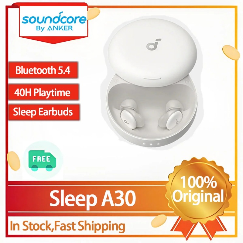 Sleep Mask Headphones Bluetooth - Soundcore Sleep A30 Wireless Bluetooth Earphones