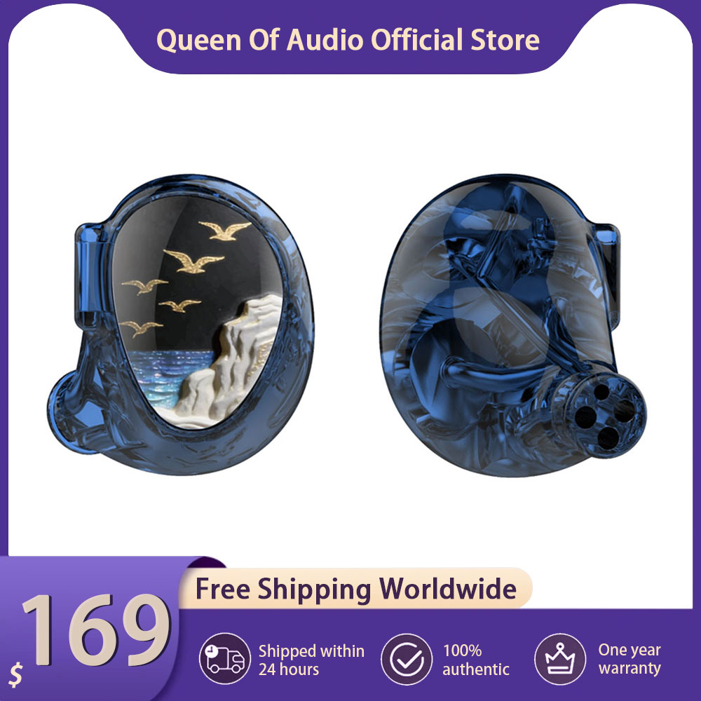 Planar Magnetic Iem Earphones - New Celest PhoenixCall 2.0 Headphone 2DD+2BA+2FPD