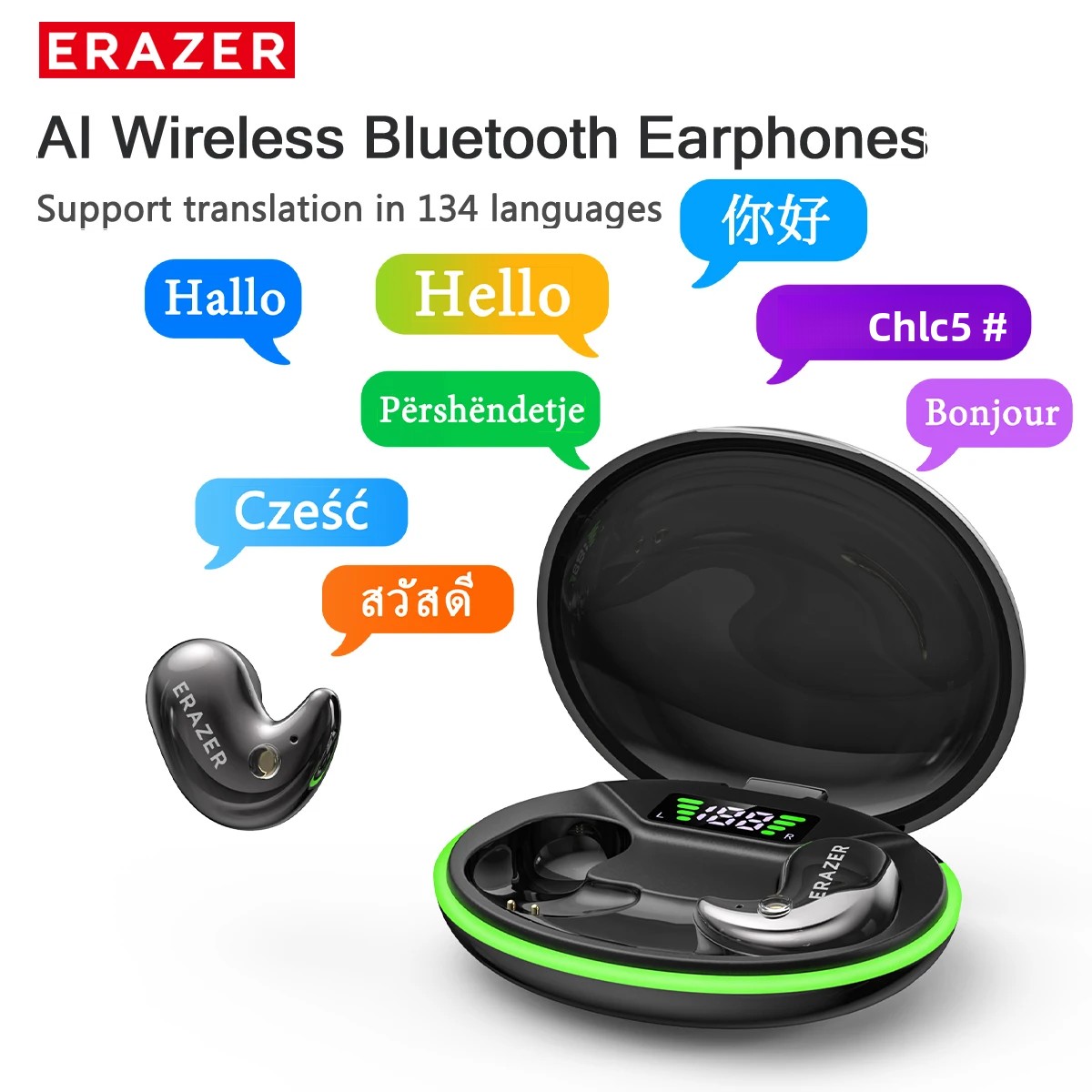 Sleep Mask Headphones Bluetooth - EARZER XF58 In-Ear Bluetooth Headphones With