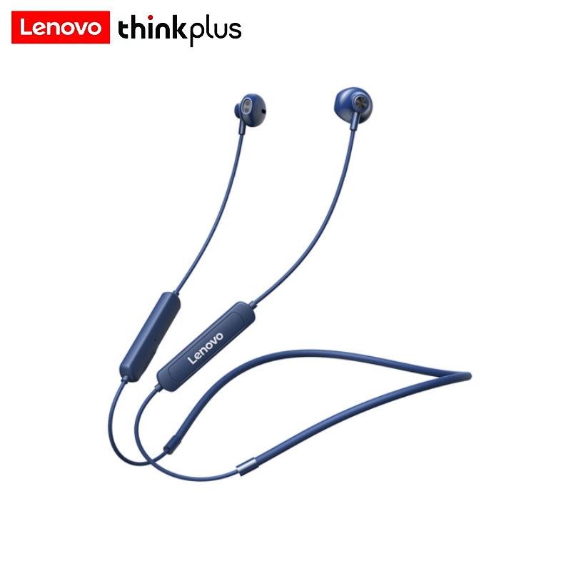 Magnetic Neckband Sports Earphones - Original Lenovo SH1 Earphone Bluetooth Wireless