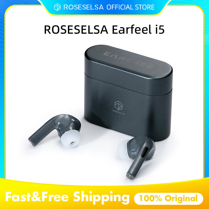 Type C Wired Earphones With Mic - ROSESELSA Earfeel i5\Earfree i5 True Wireless