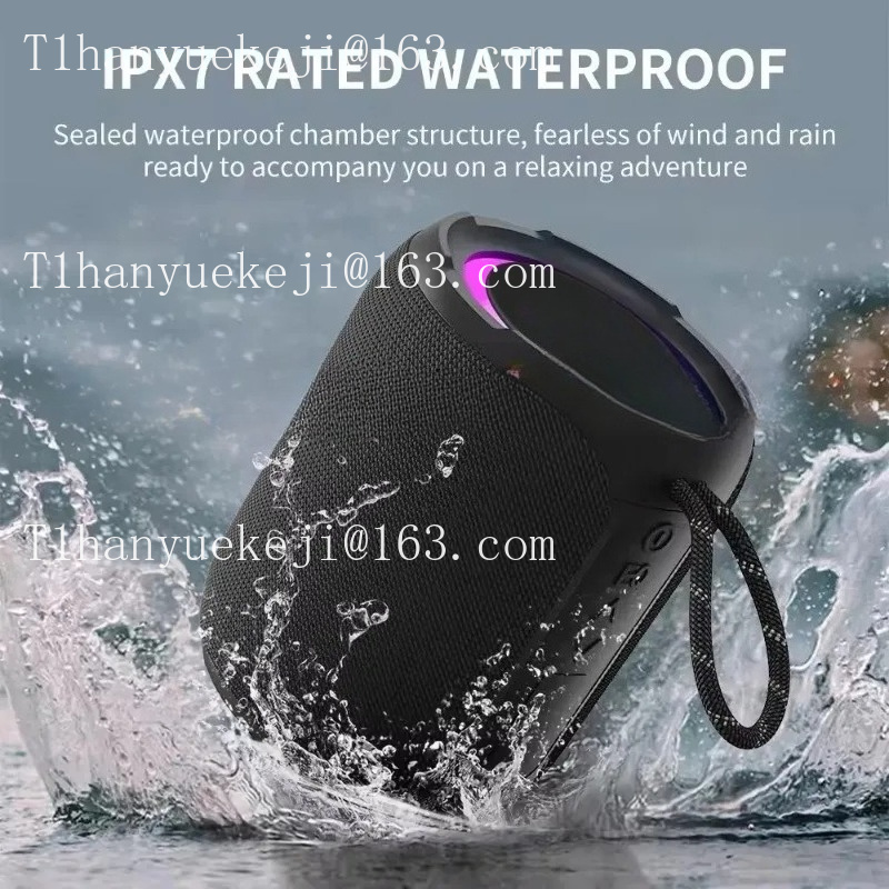 Portable Bluetooth Speaker Waterproof Ipx7 - Dual paired wireless speaker 360 degree
