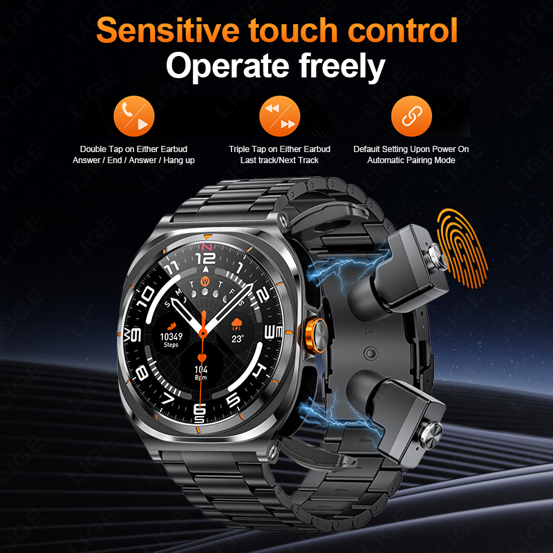 LIGE 2025 Watch Wireless Earph - đánh giá và giá Sleep Mask Headphones Bluetooth