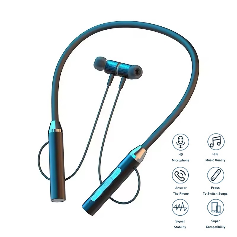 Wireless Bluetooth Earphones N - đánh giá và giá Magnetic Neckband Sports Earphones