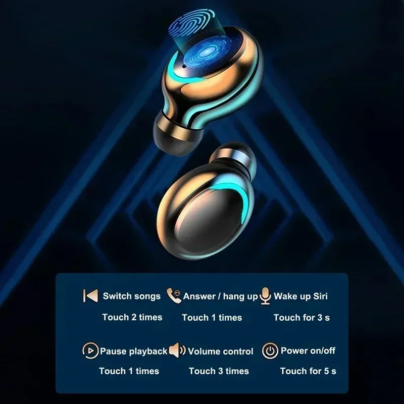 Bluetooth Headphones 9D Stereo - đánh giá và giá Tws Earbuds Bluetooth 5.3