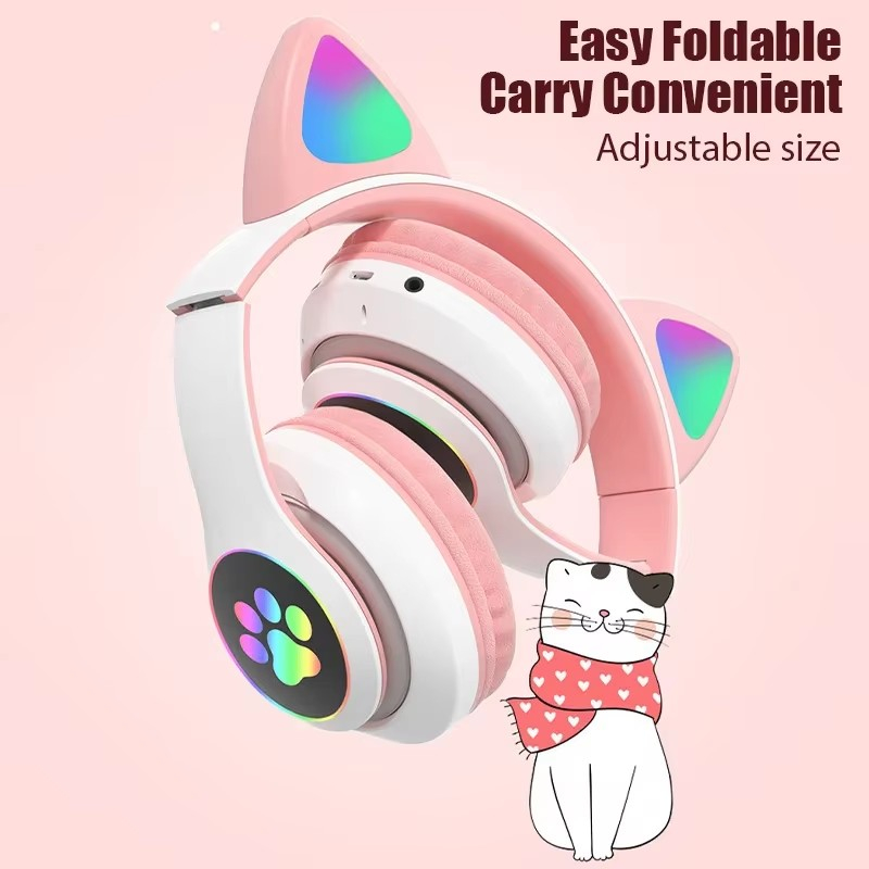 JST-28 Wireless Headphones Cat - đánh giá và giá Anc Wireless Over Ear Headphones