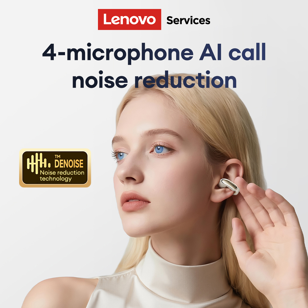 Lenovo LES-108 Bone Conduction - đánh giá và giá Tws Earbuds Bluetooth 5.3
