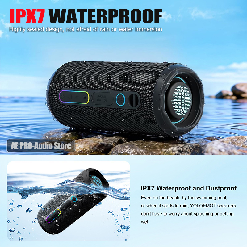 30W Portable Bluetooth Speaker - đánh giá và giá Portable Bluetooth Speaker Waterproof Ipx7