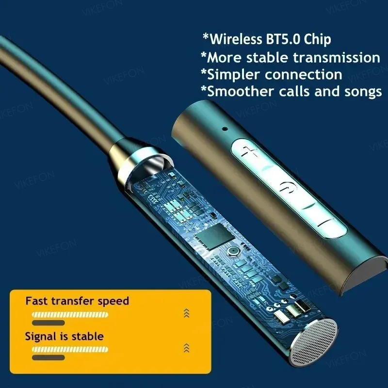 Wireless Headphones Bluetooth  - đánh giá và giá Magnetic Neckband Sports Earphones