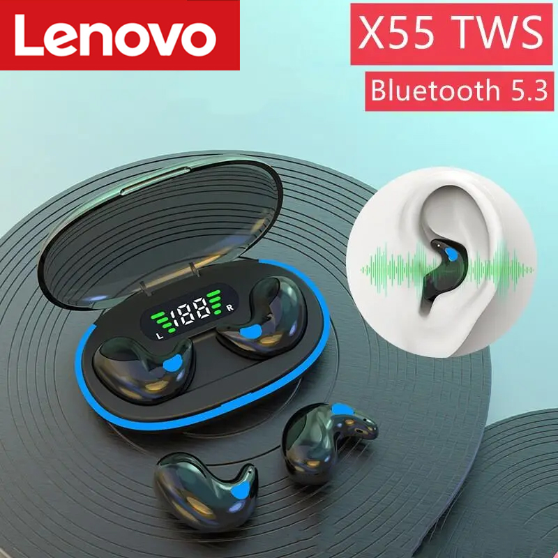 Lenovo X55 TWS Mini Earpods BT - đánh giá và giá Tws Earbuds Bluetooth 5.3