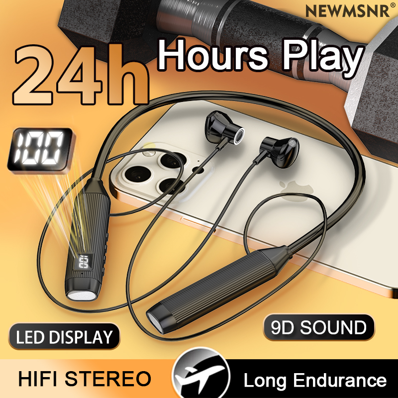 TWS LED Display Super Power Wi - đánh giá và giá Magnetic Neckband Sports Earphones
