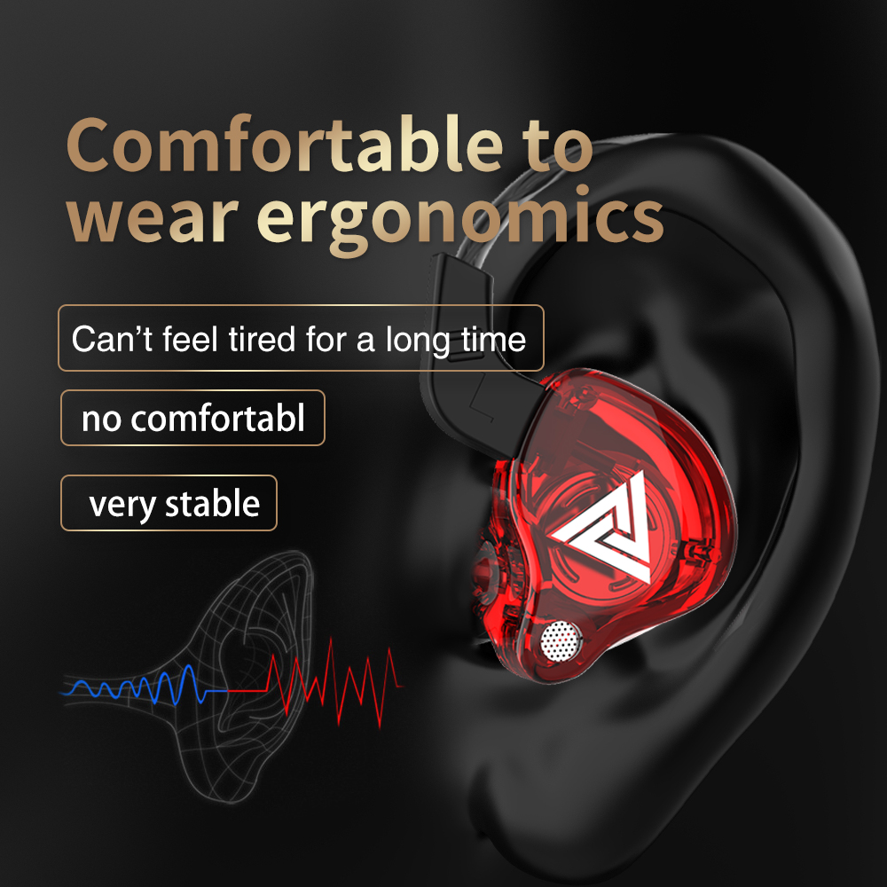 Original QKZ AK6 Copper Driver - đánh giá và giá Open Ear Air Conduction Headphones
