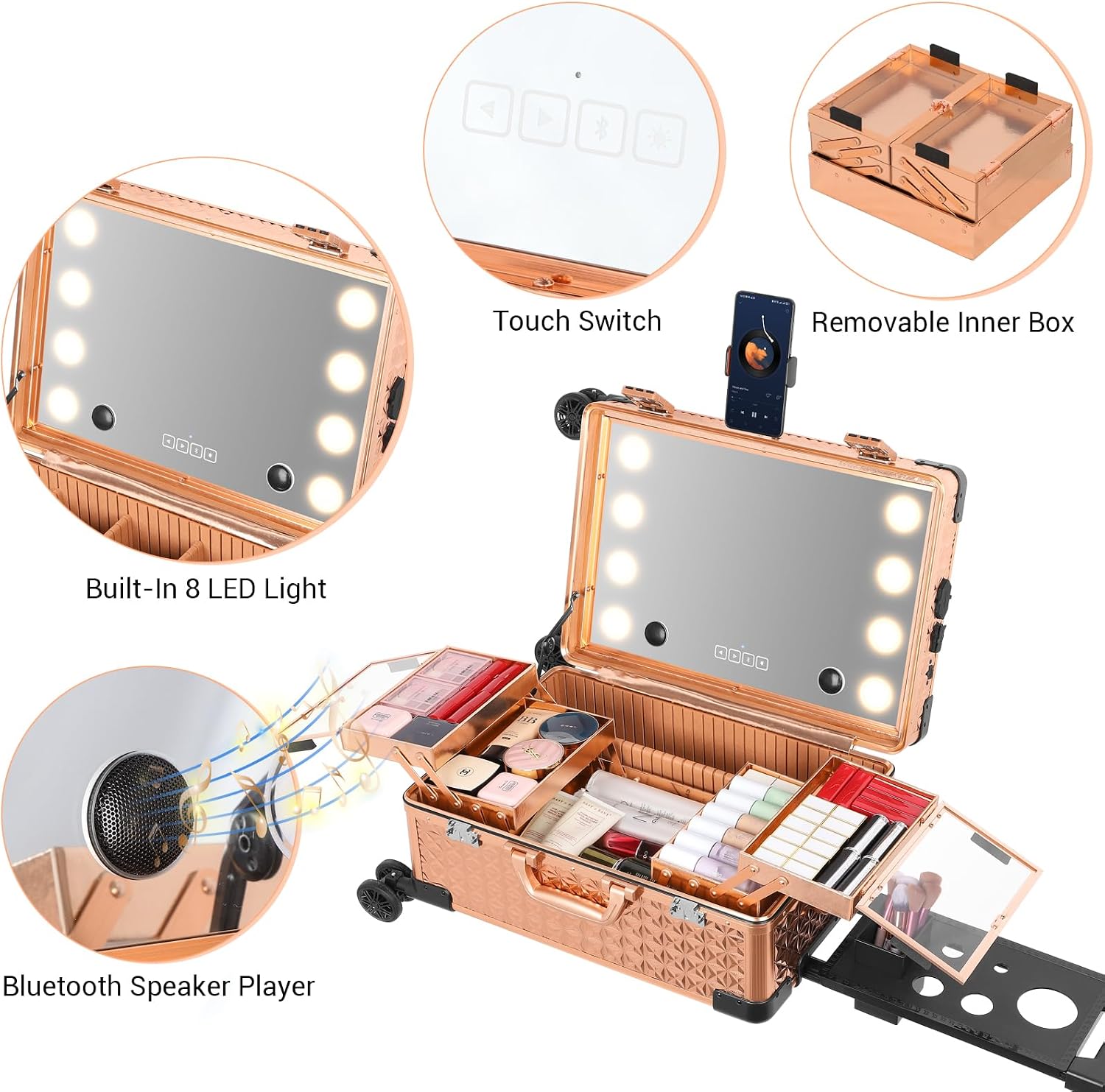 Mirror and Bluetooth Speaker P - đánh giá và giá Speakers