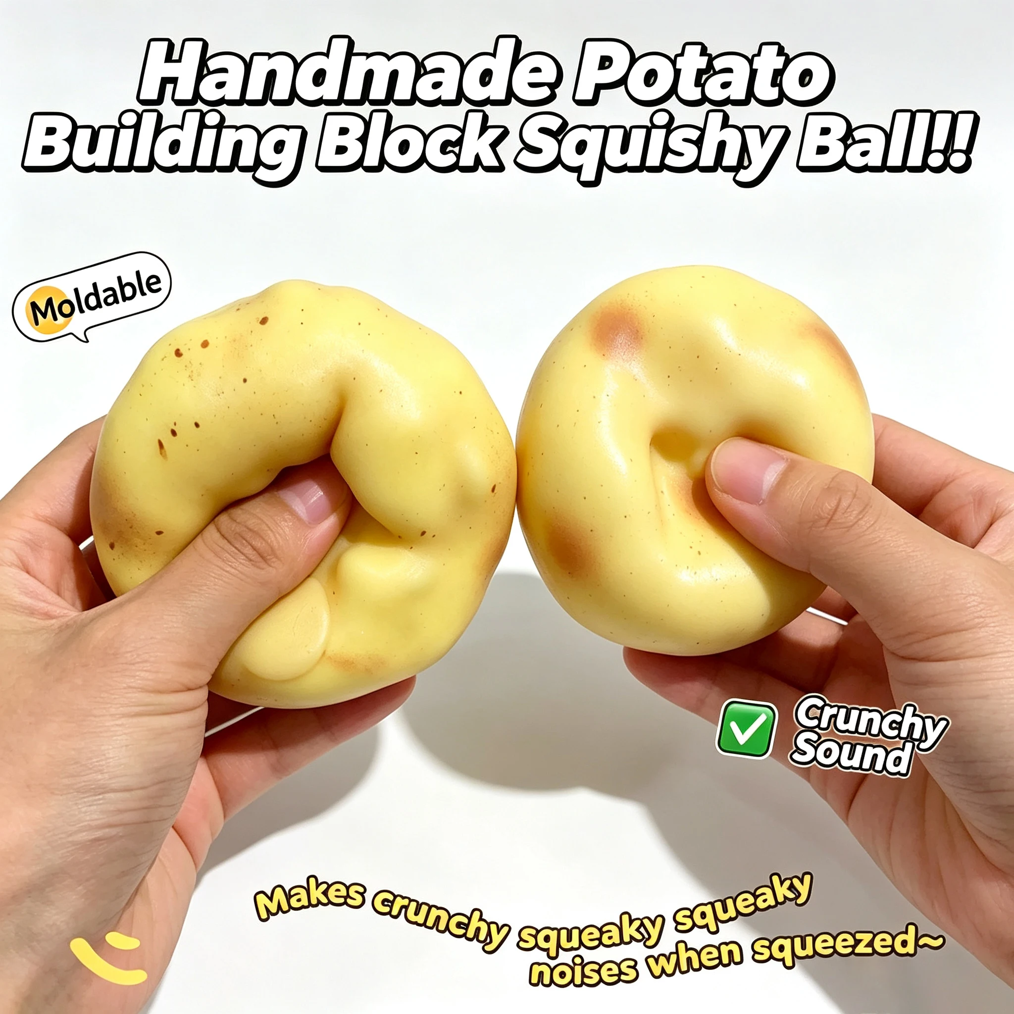 Crunchy Potato Squishy Stress  - đánh giá và giá Laptops