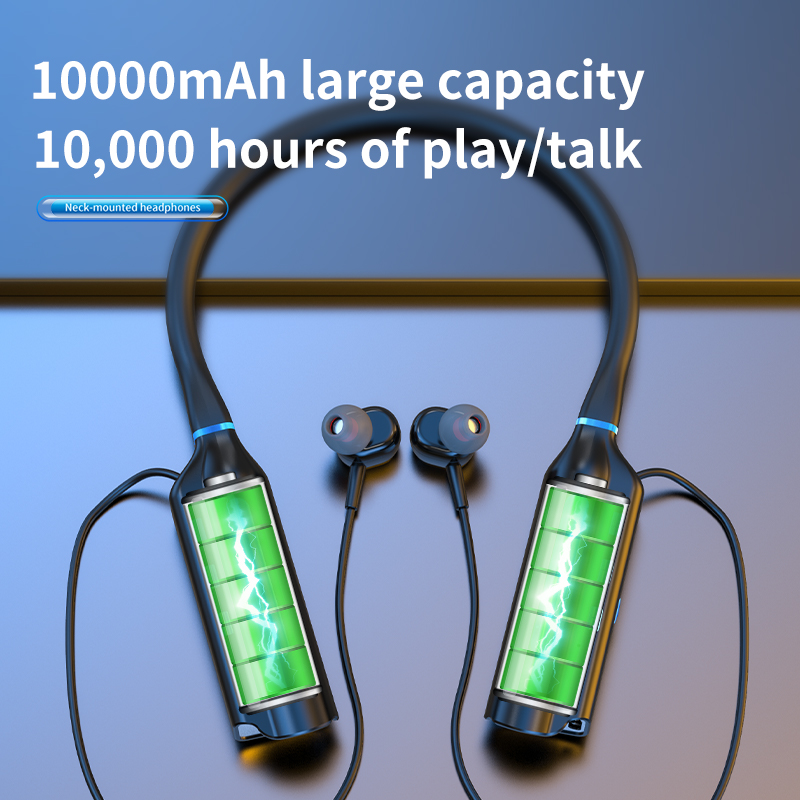 10000mAh 10000Hours Playback W - đánh giá và giá Magnetic Neckband Sports Earphones