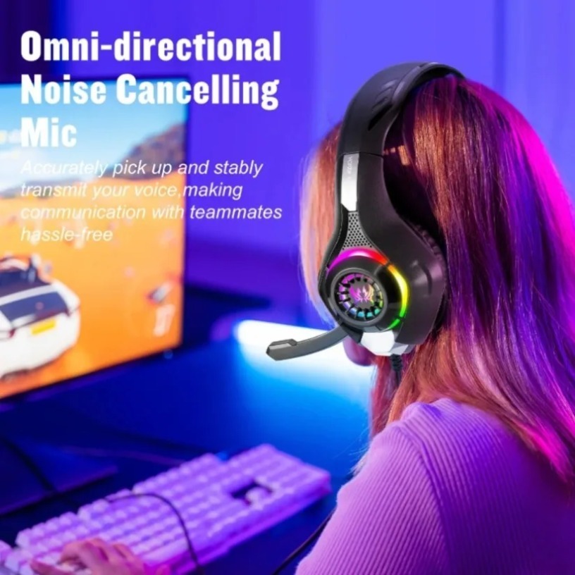 Wired Gaming Headphones with M - đánh giá và giá Gaming Headset With Mic Rgb