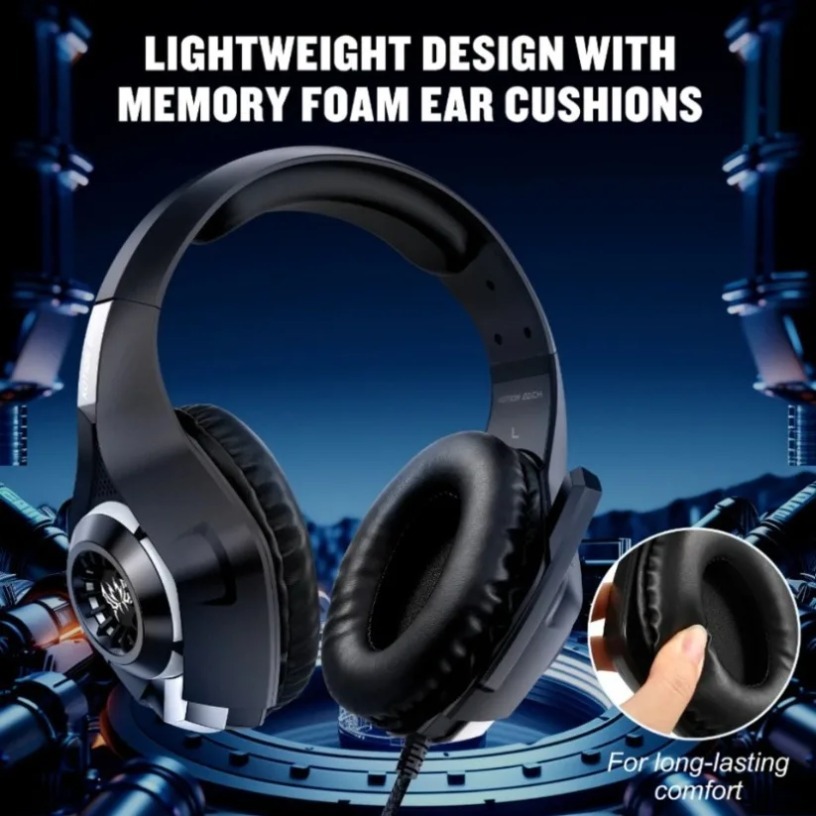 Wired Gaming Headphones with M - đánh giá và giá Gaming Headset With Mic Rgb