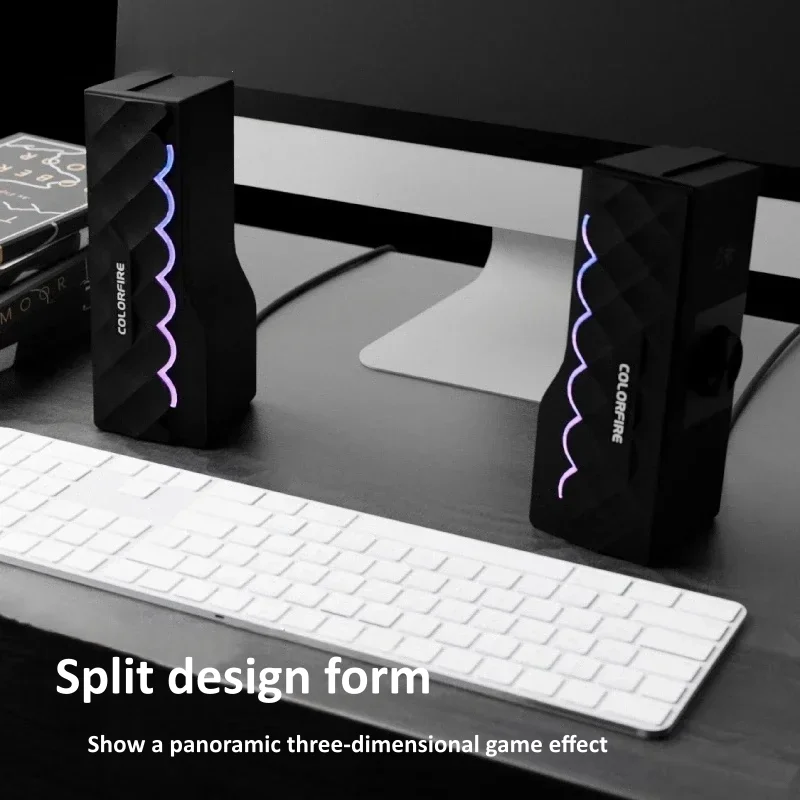 HIFI Sound Quality Wired Compu - đánh giá và giá Rgb Computer Soundbar For Pc