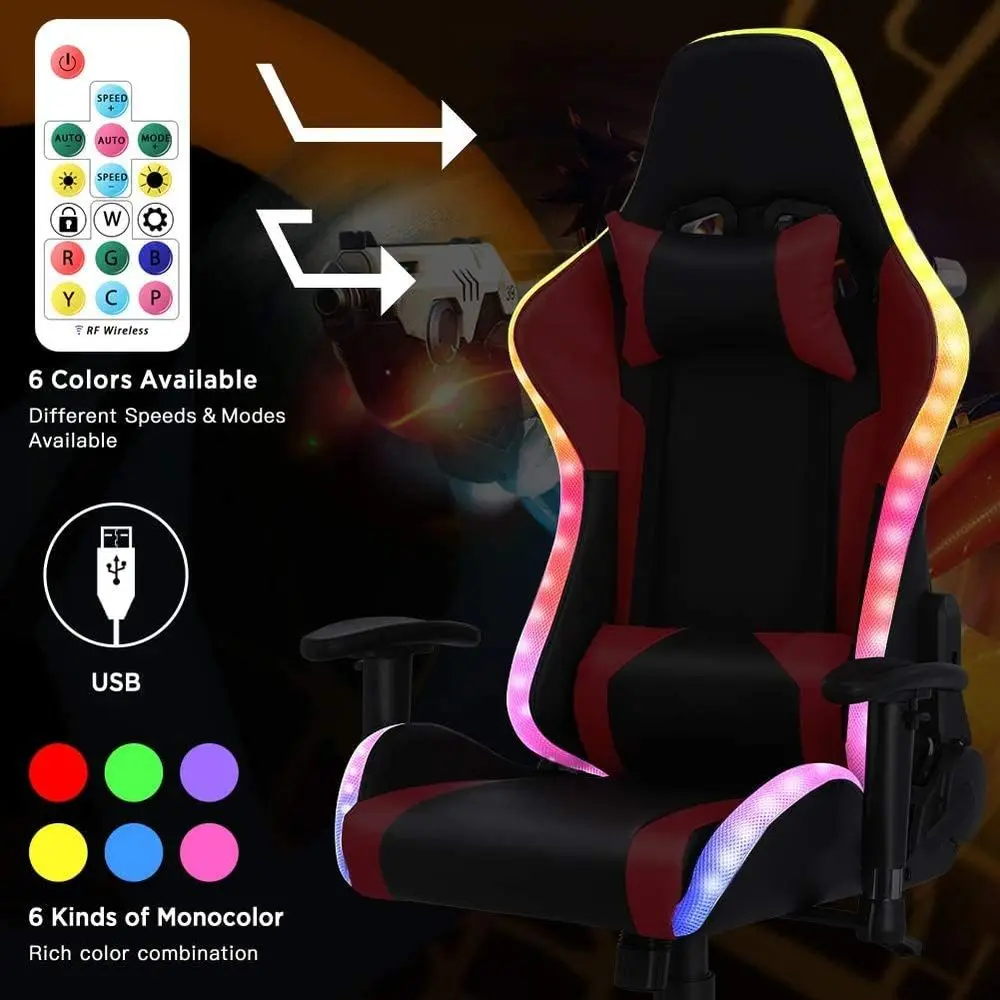 Ergonomic High-Back Gaming Cha - đánh giá và giá Speakers