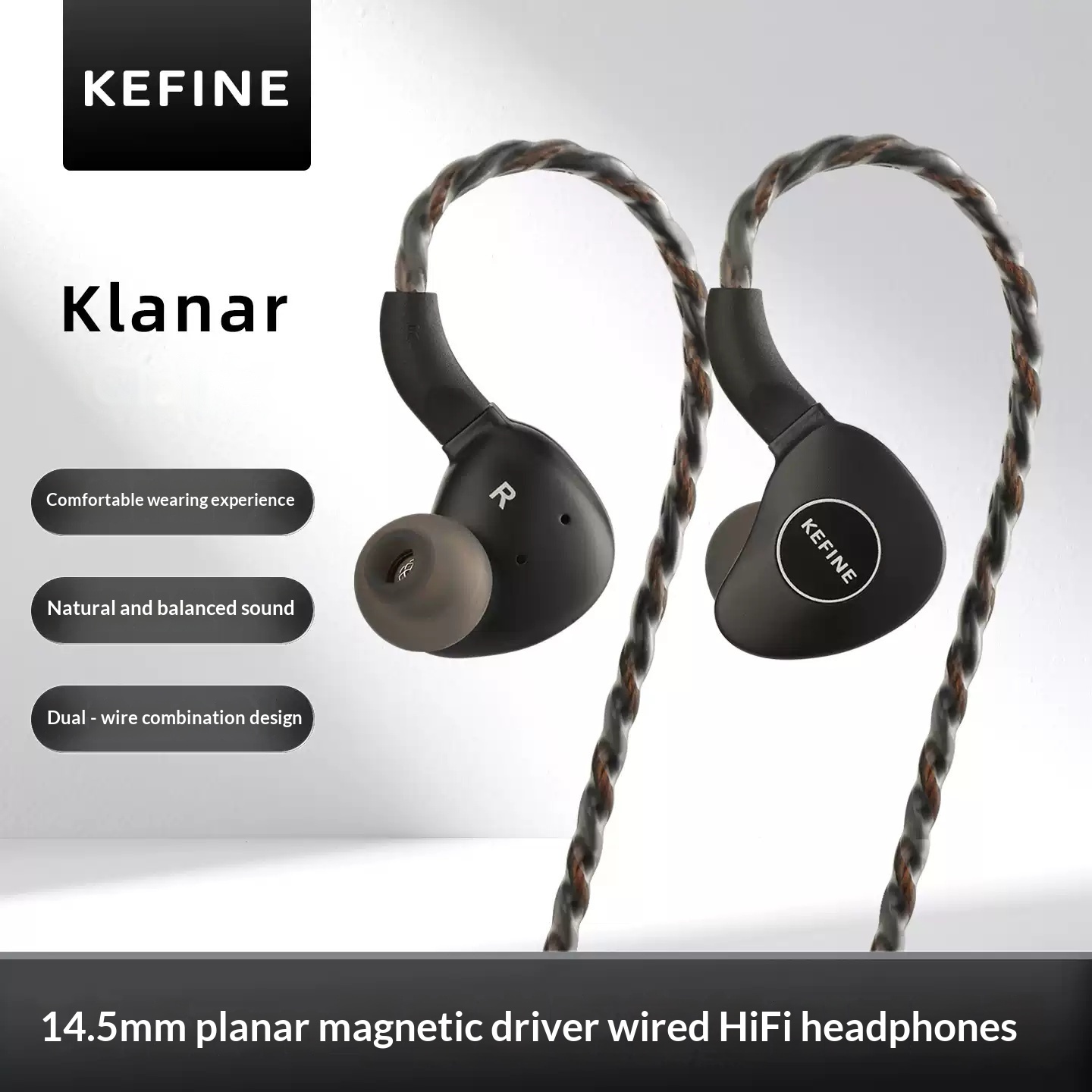 KEFINE Klanar 14.5mm Planar Ma - đánh giá và giá Planar Magnetic Iem Earphones