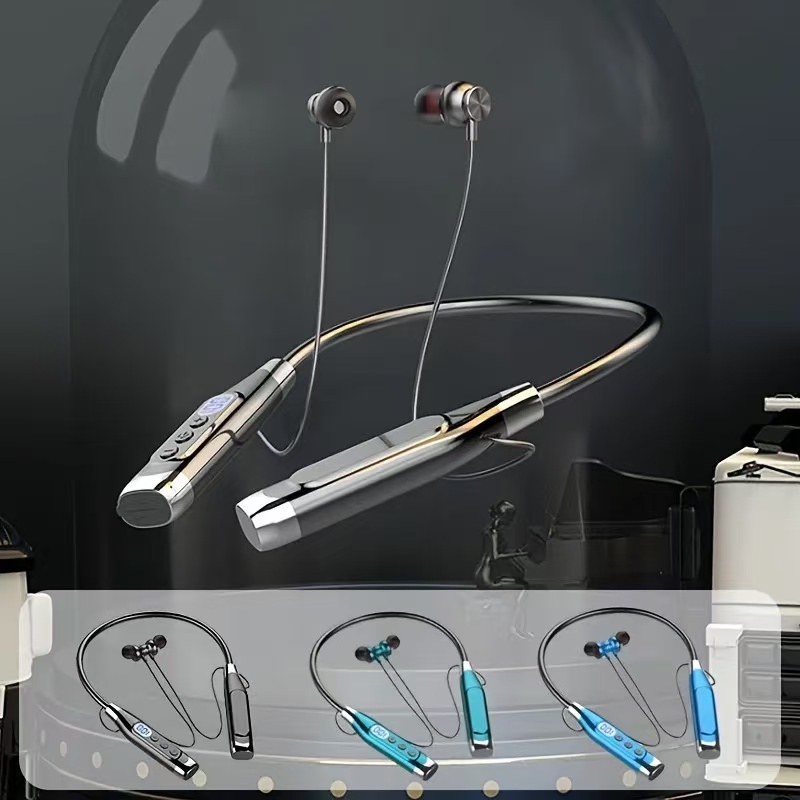 True Stereo Wireless Headphone - đánh giá và giá Magnetic Neckband Sports Earphones