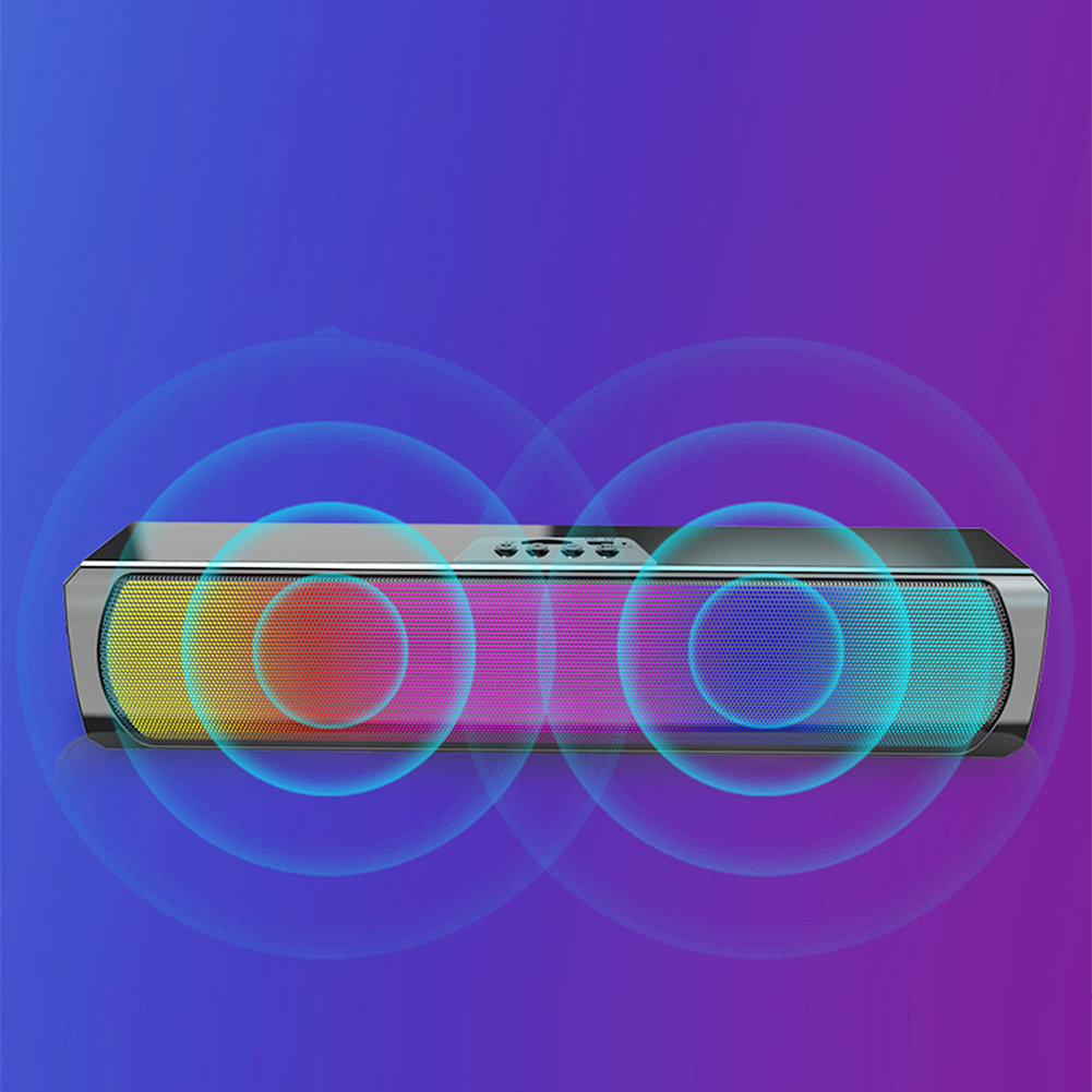 Portable Computer Sound Bar Sp - đánh giá và giá Rgb Computer Soundbar For Pc