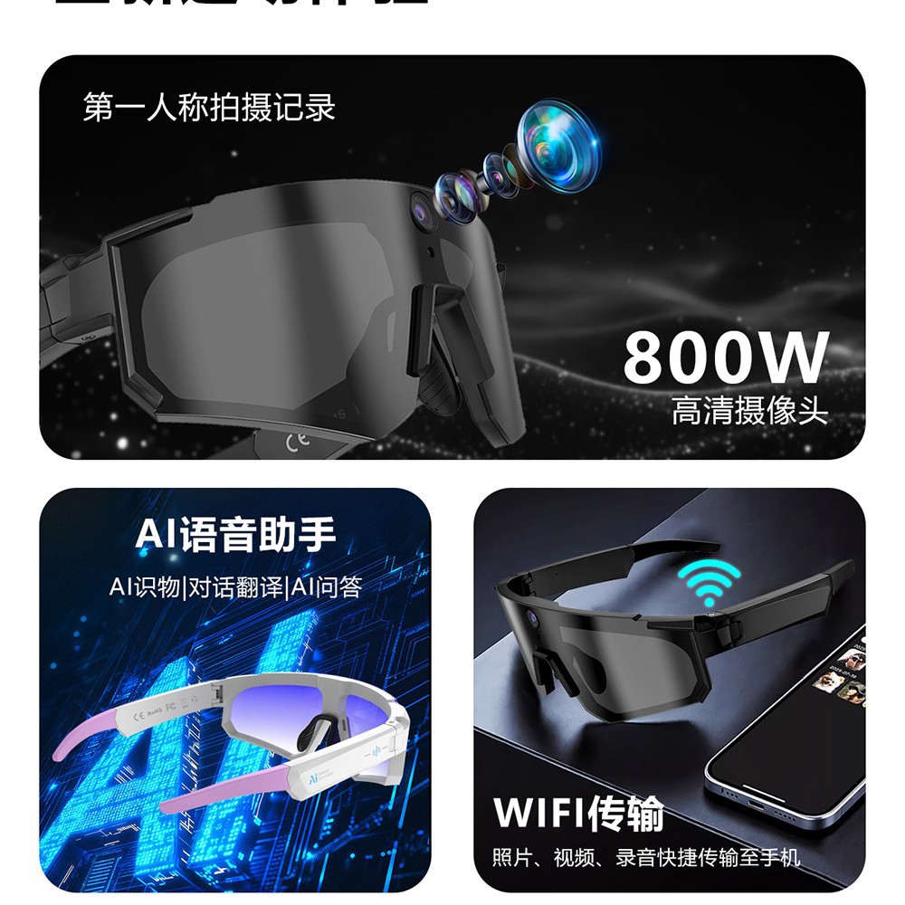 Line Smart glasses with camera - đánh giá và giá Cameras