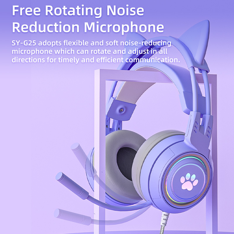 2026 New RGB Cat Ear Bluetooth - đánh giá và giá Gaming Headset With Mic Rgb