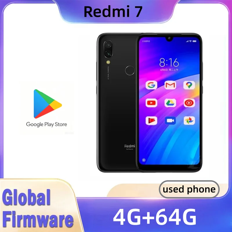 Xiaomi Redmi 7 Cellphone with  - đánh giá và giá Cameras