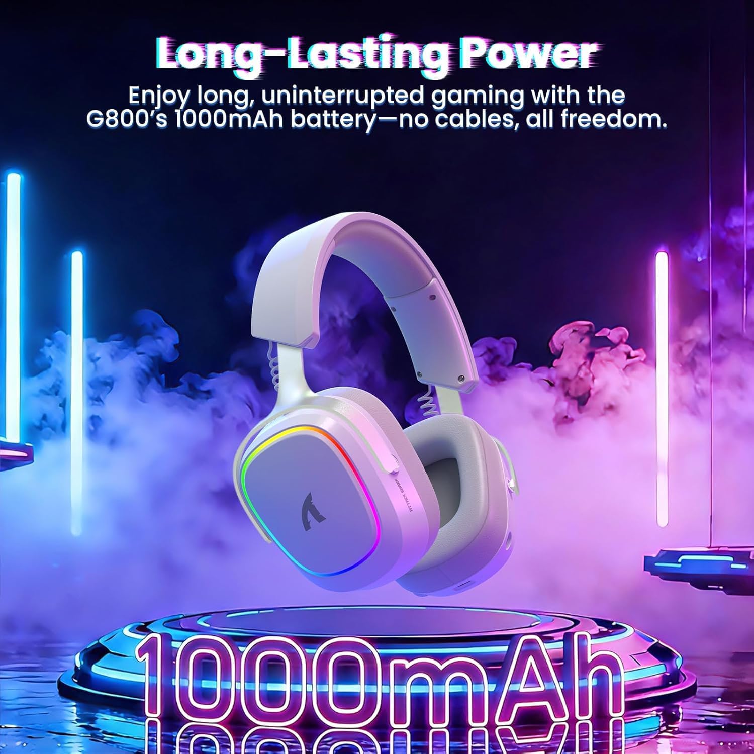 ATTACK SHARK G800 Wireless Gam - đánh giá và giá Gaming Headset With Mic Rgb