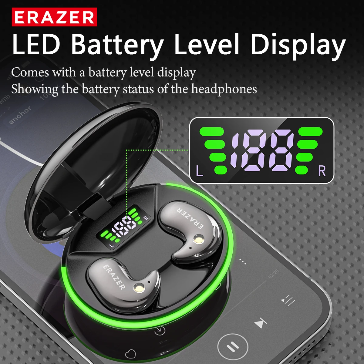 EARZER XF58 In-Ear Bluetooth H - đánh giá và giá Sleep Mask Headphones Bluetooth
