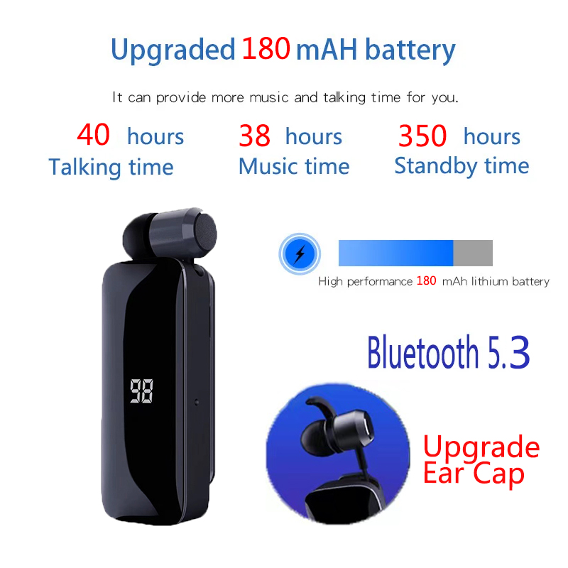 F906 Talk Time 40 Hours Blueto - đánh giá và giá Type C Wired Earphones With Mic