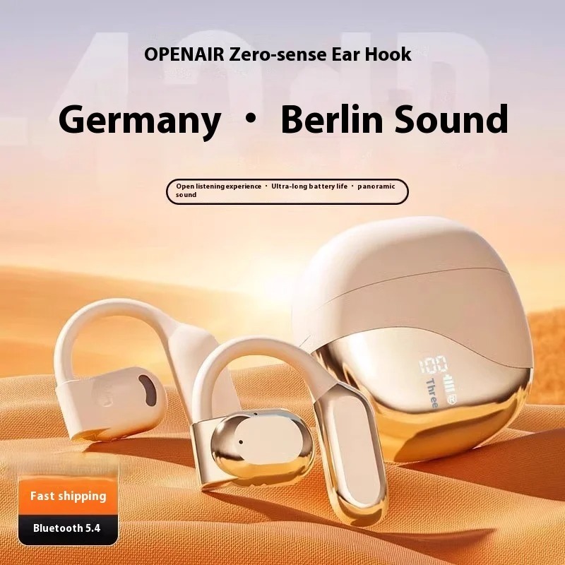 New Open Ear Earbuds Wireless  - đánh giá và giá Open Ear Air Conduction Headphones