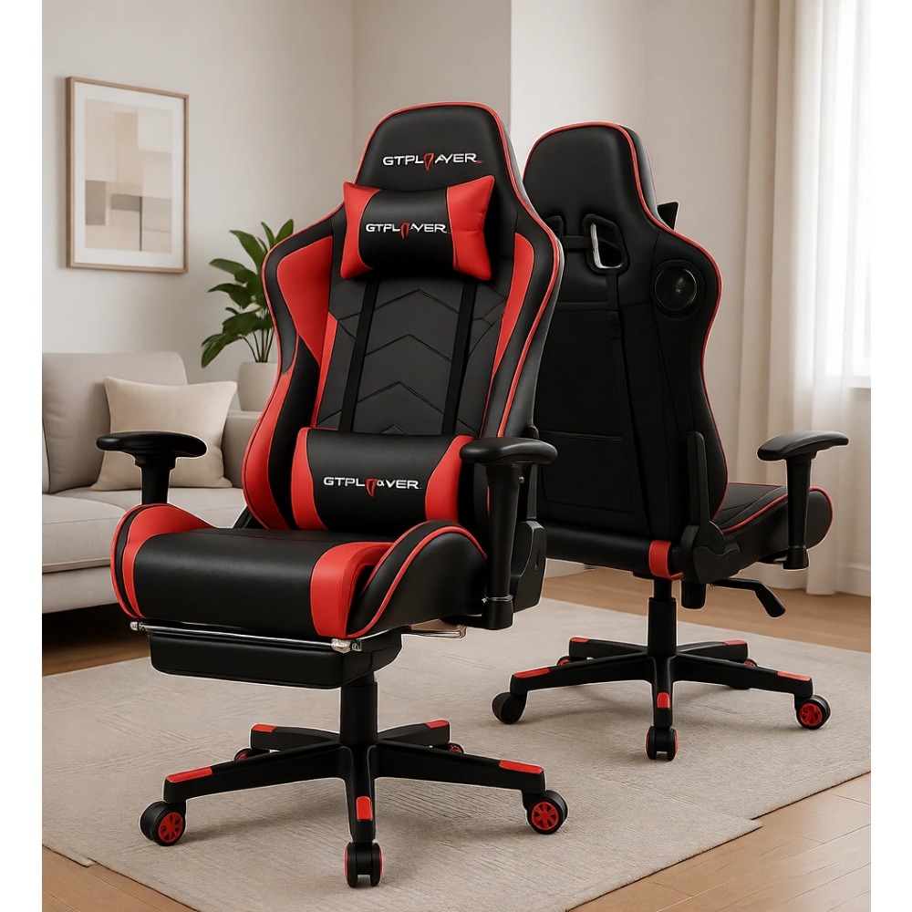 Ergonomic Gaming Chair with Bl - đánh giá và giá Speakers