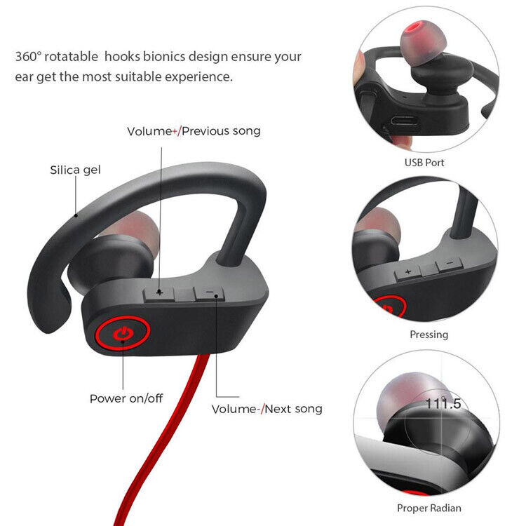 2024 Sports Neckband Wireless  - đánh giá và giá Bone Conduction Running Headphones