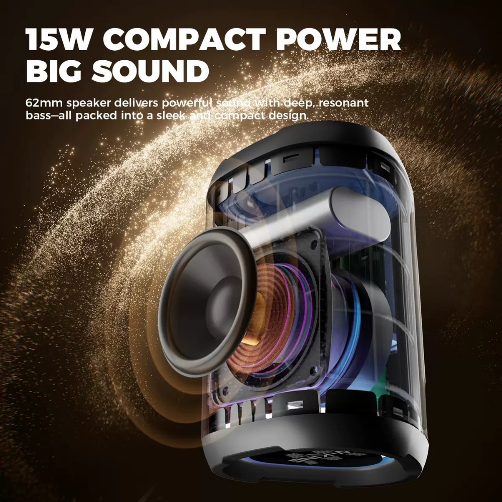 W-KING D110 Wireless Speaker w - đánh giá và giá Portable Bluetooth Speaker Waterproof Ipx7