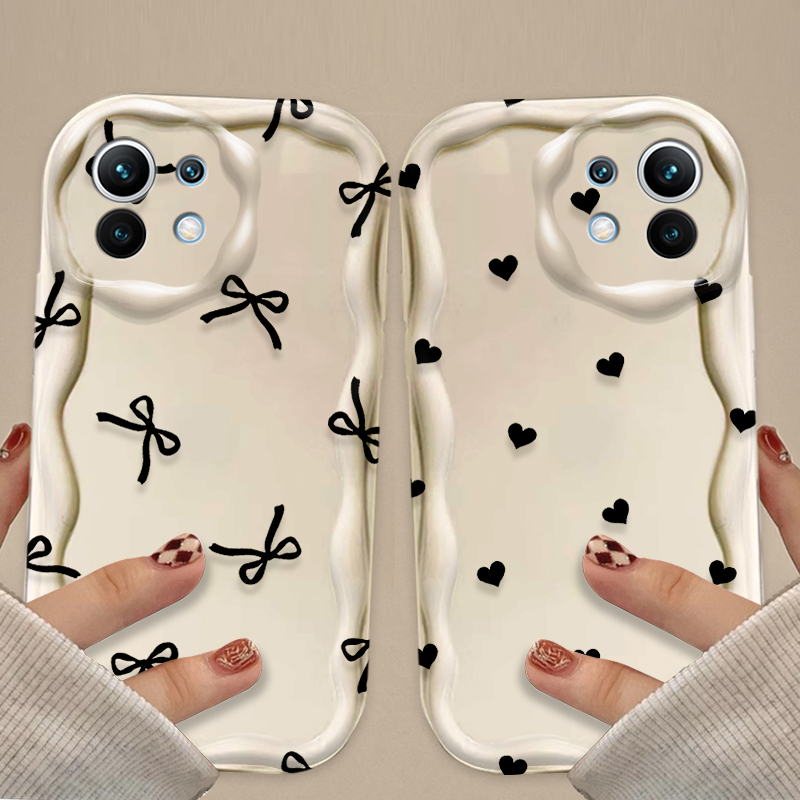 Black Bowknot love Heart Case  - đánh giá và giá Tablets