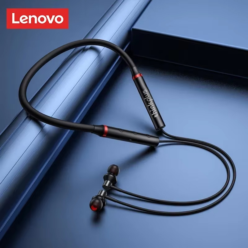 100% Origial Lenovo HE05X Blue - đánh giá và giá Magnetic Neckband Sports Earphones