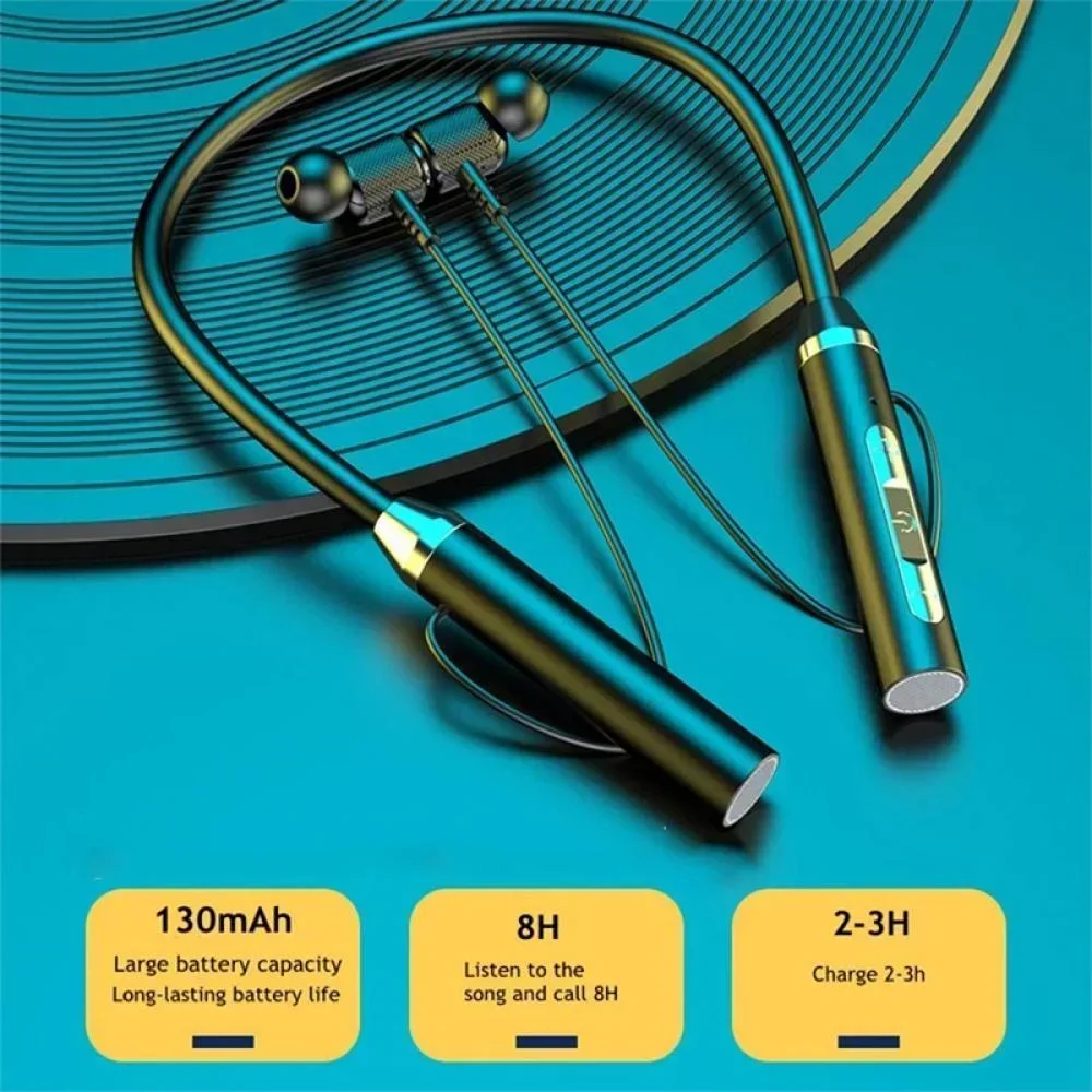 New K58 Bluetooth headset neck - đánh giá và giá Magnetic Neckband Sports Earphones