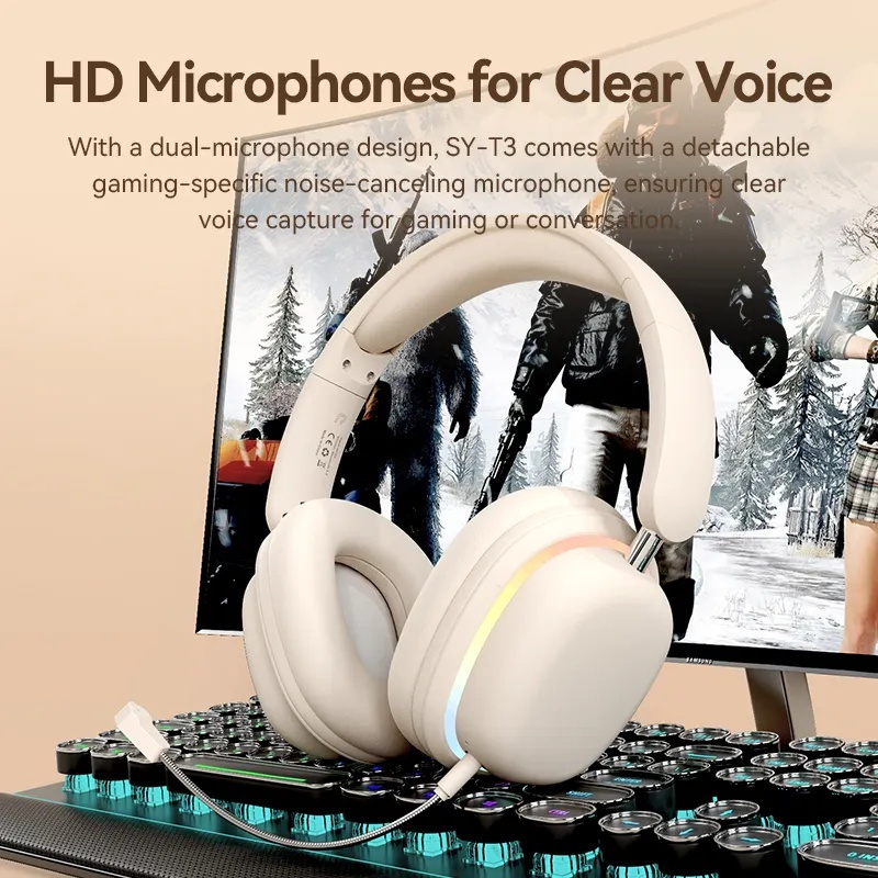 HIFI Stereo Wireless Bluetooth - đánh giá và giá Gaming Headset With Mic Rgb