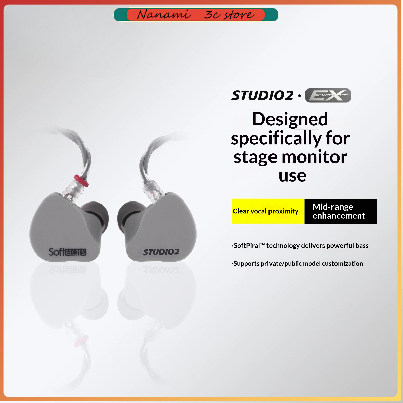 Softears Studio2 HiFi Wired He - đánh giá và giá In Ear Monitors For Singers